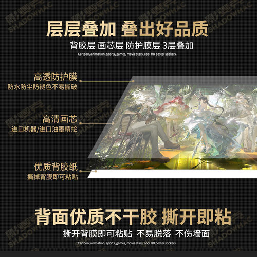 鬼灭之刃柱展海报墙贴纸无限城周边挂画九柱炎猗窝座炭治郎全家福 - 图2