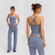 Particle Mania Sports Bra ສໍາລັບແມ່ຍິງອອກກໍາລັງກາຍທີ່ມີຄວາມຍືດຫຍຸ່ນສູງ