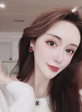 银针方形轻奢风高级感新款潮耳夹