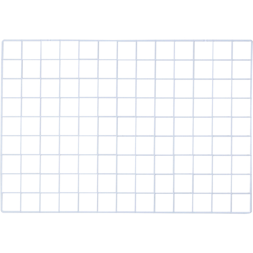 加粗网片网格白色铁网超市货架展示架照片墙铁丝格子网置物架挂墙