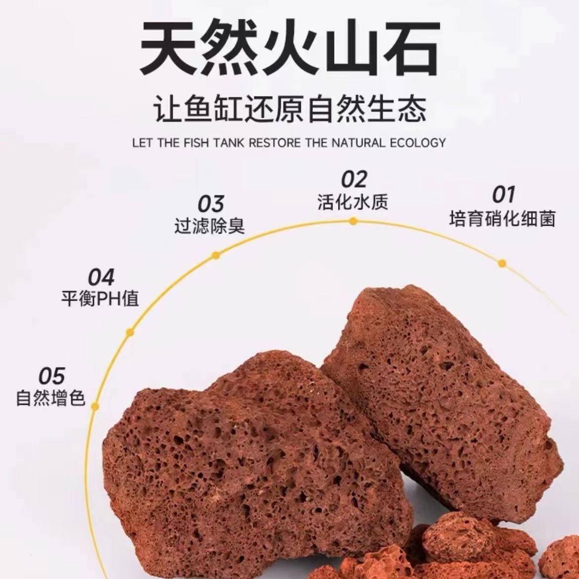 纳米过滤滤材净化水质鱼缸硝化细菌屋火山石造景培菌净水鱼池用,淘宝优惠券,粉丝福利购,淘宝优惠卷