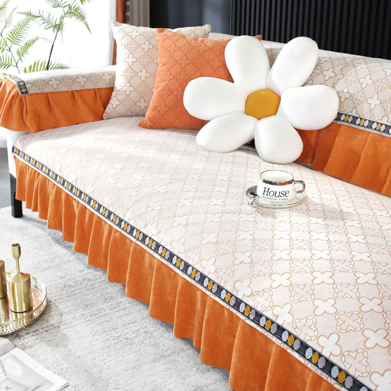 新款沙发垫加厚雪尼尔防滑坐垫子四季通用靠背巾罩冬沙发套防猫抓,淘宝优惠券,粉丝福利购,淘宝优惠卷