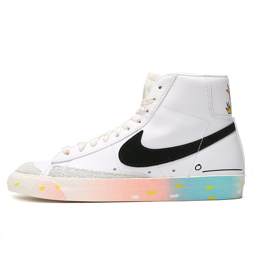 Nike/耐克正品男子开拓者BLAZER MID高帮休闲板鞋DJ4278-101 - 图0