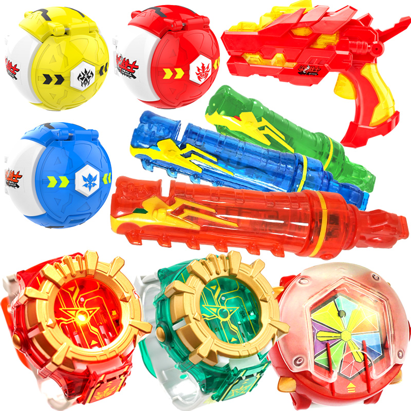 斗龙战士5超级战龙雷加卡森超兽龙变形机器人儿童玩具爆射龙弹4 - 图3