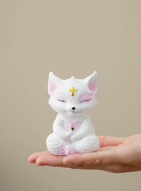 灵狐悟道香插摆件家用中式线香插