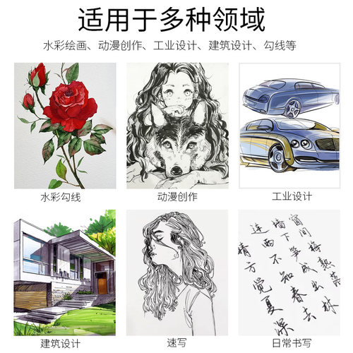 高达模型工具设计笔针管笔针笔漫画设计草图笔绘图笔勾线笔渗线笔 - 图0