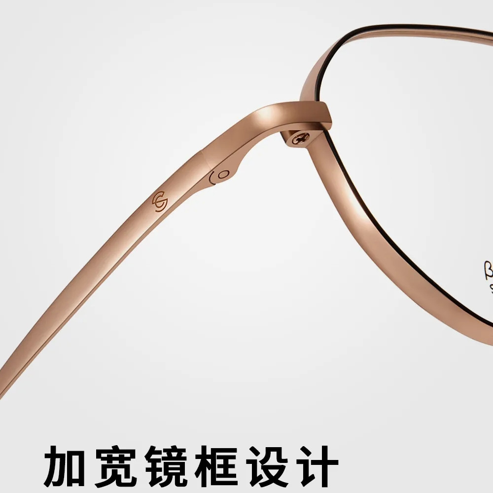 新品SC292施洛华SEROVA小尺寸适合小脸全框眼镜架钛合金1000度配 - 图1