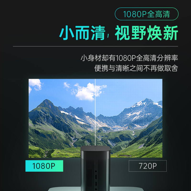 极米play超悦版家用1080p投影仪 xbygimi极米视界投影机