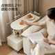 Quanyou Home Cabinet Removable Cream Style