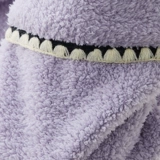 Бархатный демисезонный коралловый банный халат, бархатная длинная зимняя пижама с капюшоном, увеличенная толщина