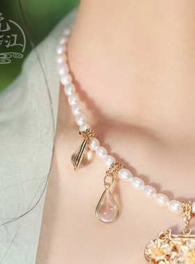 长命锁汉服古风软璎珞明制唐风女