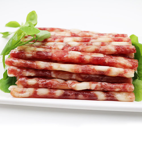 宜宾天味中式小香肠90g*50袋广味烧烤火锅纯肉整箱包邮细腊肠 - 图2