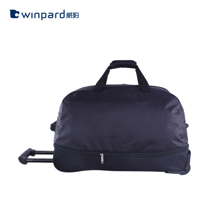 威豹女大容量折叠拉杆包男手提袋 winpard威豹森象旅行袋