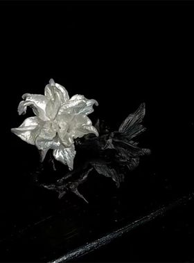 小红书爆款曼陀罗戒指双相情感障碍BD饰品治愈艺术黑色ins小众