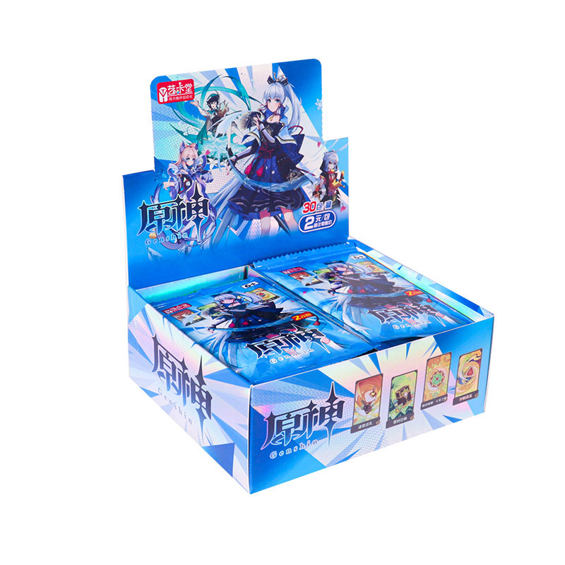 原神卡片卡牌1元2元包第九弹经典豪华整盒游戏动漫周边收藏卡玩具