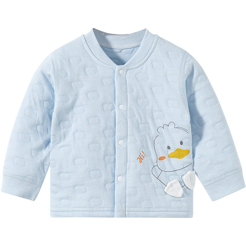 婴儿保暖上衣春秋冬新生夹棉儿童打底衣服男女童贴身宝宝秋衣内衣,淘宝优惠券,粉丝福利购,淘宝优惠卷