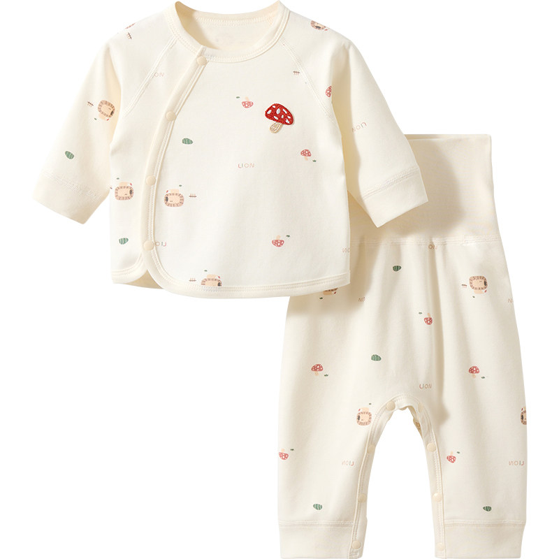 婴儿内衣套装春秋新生薄款纯棉幼儿打底男女分体高腰宝宝秋衣秋裤,淘宝优惠券,粉丝福利购,淘宝优惠卷