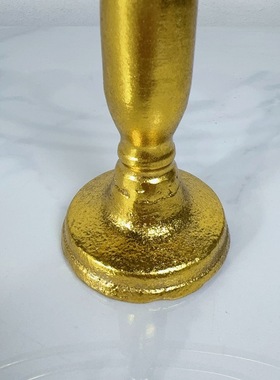 跨境复古金属九头烛台犹太光明节蜡烛架家居餐桌中心装饰烛台