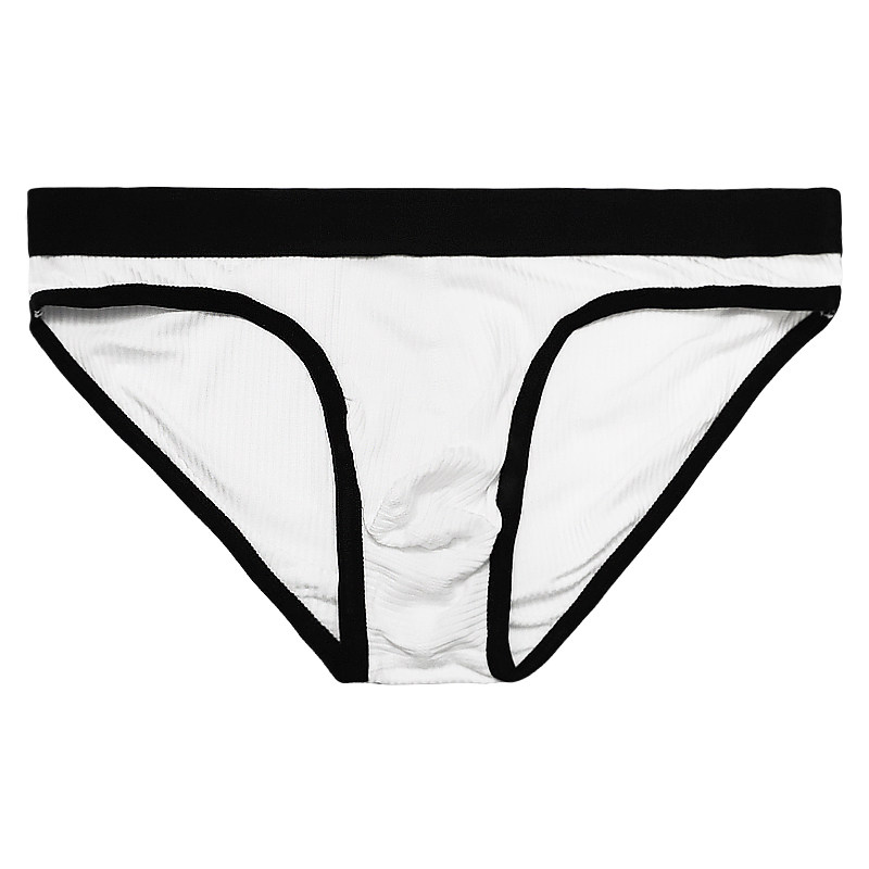 3条69 岩也男士三角内裤男生透气性感U凸大囊袋轻薄舒适纯色UNMAD,淘宝优惠券,粉丝福利购,淘宝优惠卷