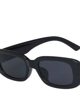 Small Rectangle Sunglasses Women Oval Vintage Brand Designer