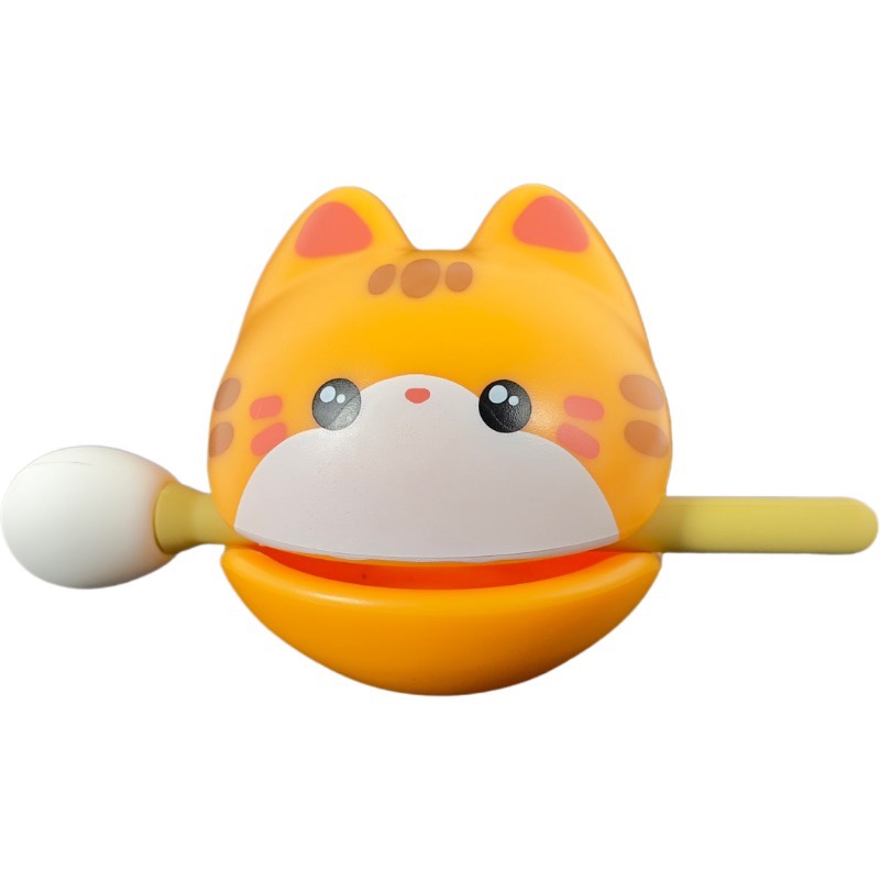 功德+1小木鱼正版网红玩具玩偶模型公仔卡通猫咪狗狗可爱摆件饰品 - 图3