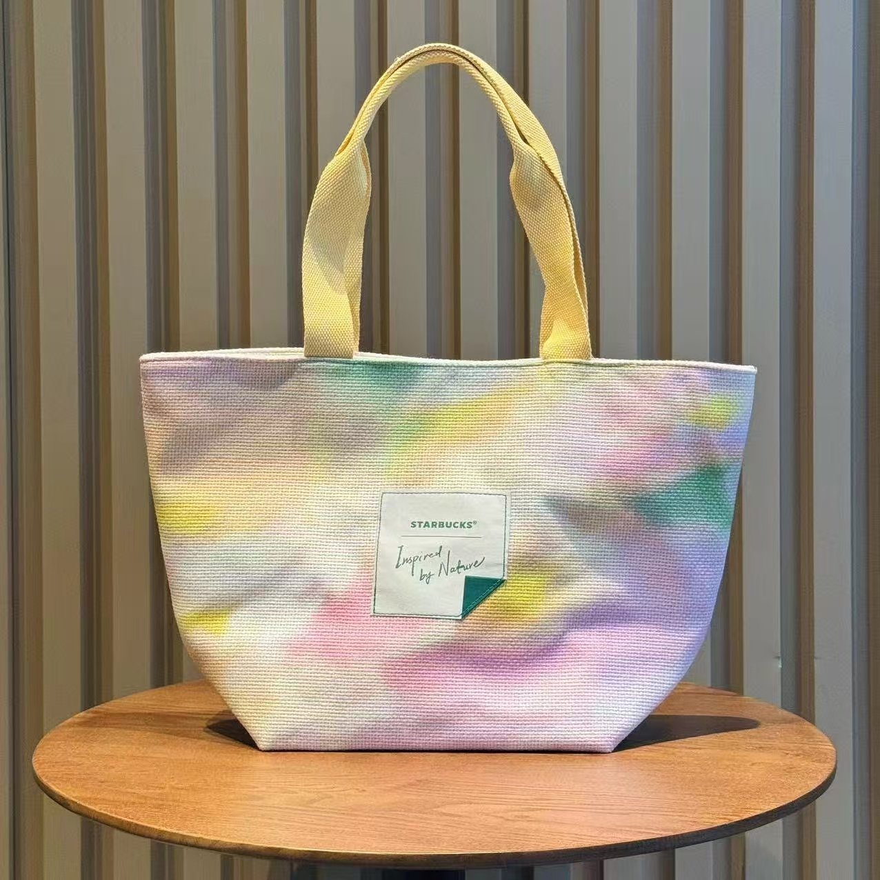 星巴克包包24年新款星冰粽冰尚冰礼袋撞色大容量单肩手提托特包,淘宝优惠券,粉丝福利购,淘宝优惠卷