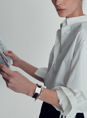 kevkev韩国正品施家珍珠极光手链串珠节日礼物情侣手串小众可刻字