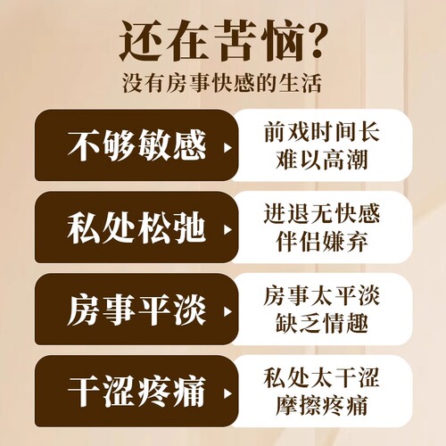 紧润丹妇科抑菌凝胶私密紧致收缩高潮塞阴丸女性私处情趣用品正品