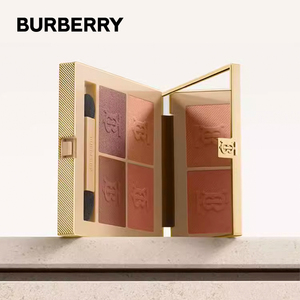 【618】【新品】BURBERRY/博柏利经典四色眼影盘羊绒般质地细腻