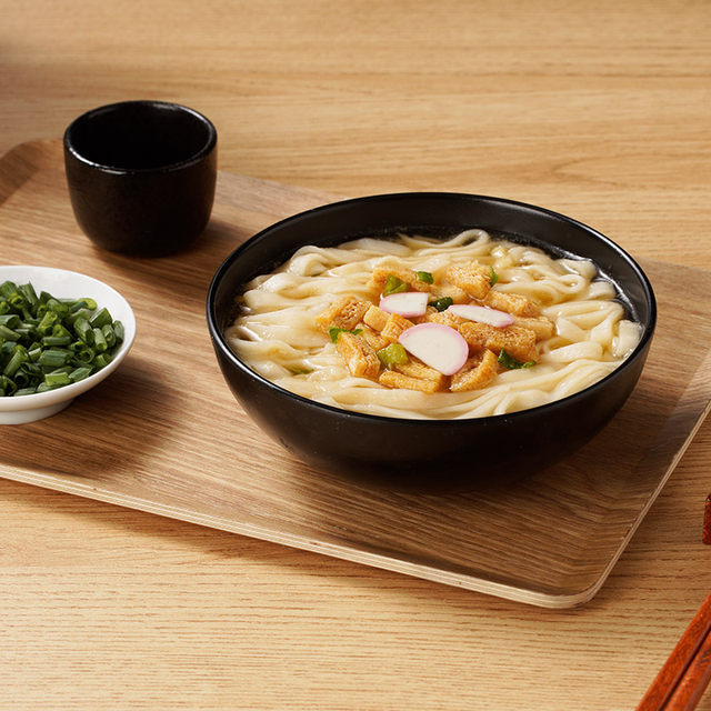 Nissin Donbei Cup Noodles Oil Tofu Tempura Udon 2 Flavors 6 Cups/12 Cups Instant Instant Noodles