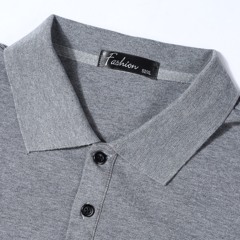 申本正品男POLO衫2025春季爸爸休闲运动t恤男士纯色翻领长袖居家,淘宝优惠券,粉丝福利购,淘宝优惠卷