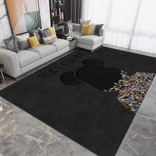 Trendy brand carpet, living room, bedroom, soundproof carpet, computer chair, gaming chair, room full floor, home cloakroom floor mat