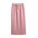 Mid-length hip-covered skirt casual straight skirt and waist skirt make you look slim