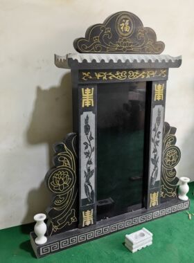 墓碑定制农村土葬公墓陵园刻字纪念碑天然石大理石墓碑中国黑石碑