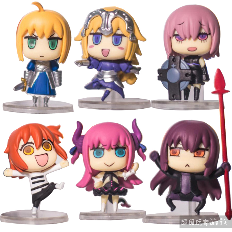 Fate 现货gsc 从漫画了解fgo Fate Grand Order Q版盒蛋咕哒子手办 图片价格品牌报价 原仓数据
