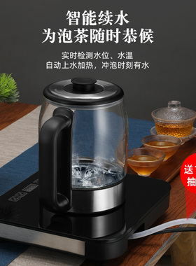 电热水壶抽水式1.5L大容量