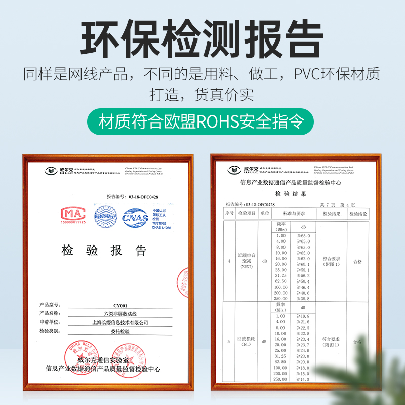 网线家用超六6类千兆路由器高速电脑宽带连接线室内外5m10m米网络 - 图2