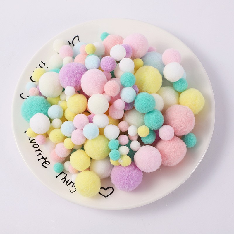 痛包diy材料包专用扎包填充毛球谷子谷美扎板背景素材隔层装饰球 - 图2