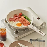 Южнокорейская покупка импортированная прямая почтовая почта Минималистская белая пановола -кукура -атмосфера -фармарная плита. Дополнительная пищевая скова из тушеной скова из маленькой молочной плита