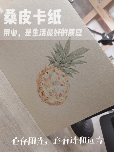 没骨画熟桑皮卡纸国画熟卡纸工笔画水彩可用手工托裱制作非机器纸 - 图3