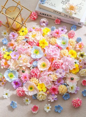 混搭小花朵簪花裙撑装饰假花绢花