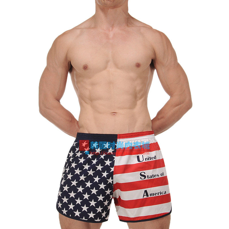 韩国内裤男 纯棉阿罗裤夏季透气宽松卡通居家平角裤青年大码裤头,淘宝优惠券,粉丝福利购,淘宝优惠卷