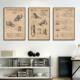 Shoe store decoration painting sneakers exploded view design drawing shoe showroom layout decoration shoe cabinet hanging painting mural