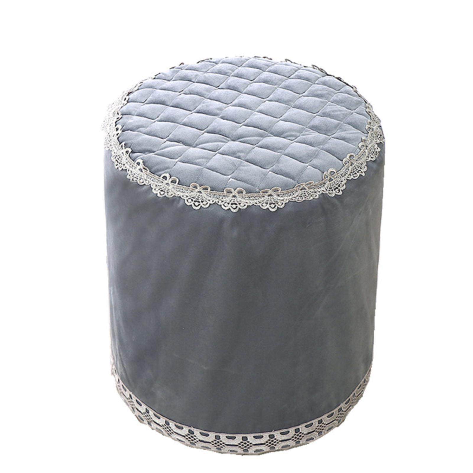 小圆凳子套加厚家用全包沙发凳坐垫罩田园布艺方形圆形皮墩套简约,淘宝优惠券,粉丝福利购,淘宝优惠卷