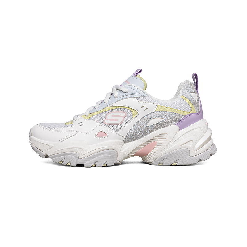 skechers斯凯奇正品奥莱老爹鞋撞色时尚厚底缓震老爹鞋-第1张图片-提都小院