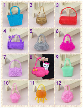 ແຕ່ງຕົວ doll 6-cent baby mini accessories Xinyi Xinyan supermodel girl play house toys handbags