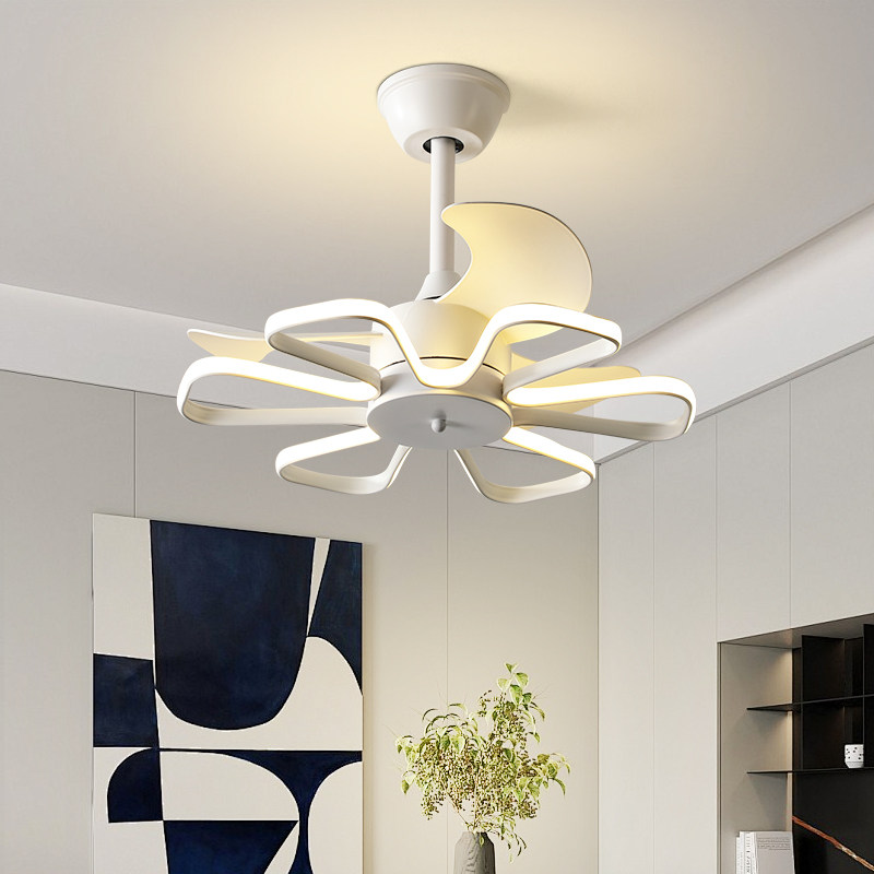 现代简约餐厅风扇灯2025年新款吊扇灯饭厅卧室书房家用一体风扇灯,淘宝优惠券,粉丝福利购,淘宝优惠卷