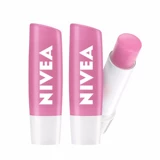 Nivea, бальзам для губ с розой в составе, питательные розовые гидрогелевые шарики, помада, 8G, 2 шт