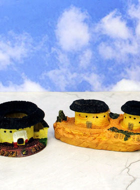 建筑模型世界文化遗产工艺品树脂