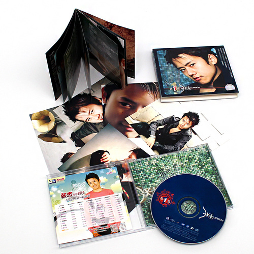 张杰第一张专辑CD+歌词本+官方明信片正版音乐唱片